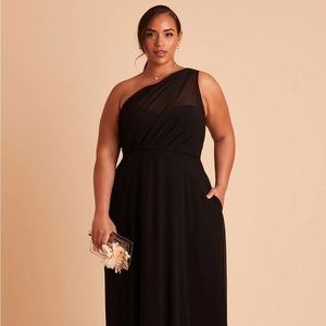 Birdy Grey Kira Black Chiffon Dress